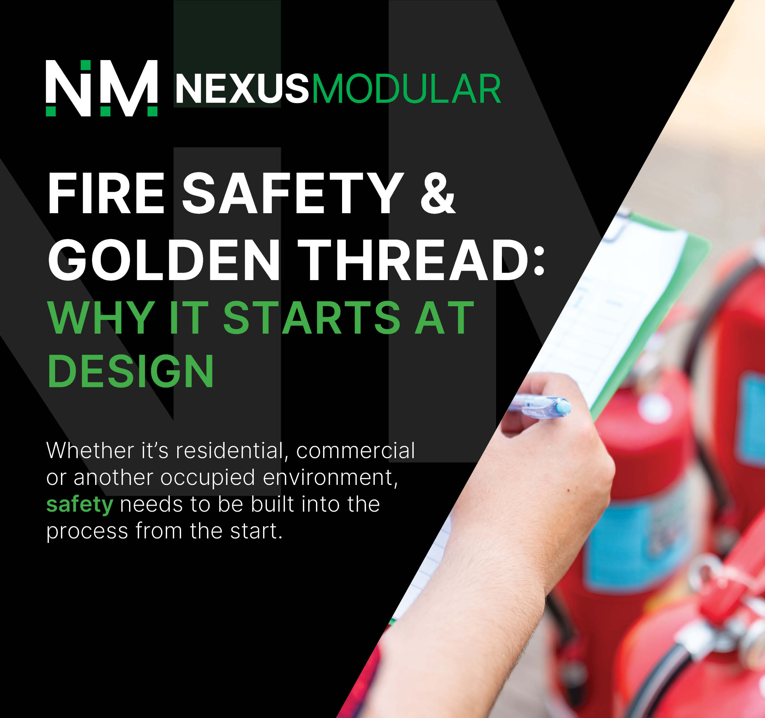 Fire Safety & the Golden Thread: Why It Starts at Design
