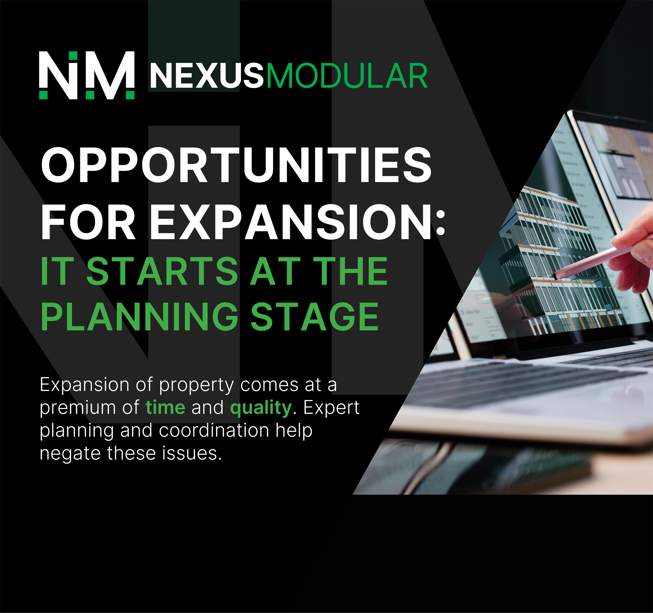 Opportunities For Expansion: Our planning process